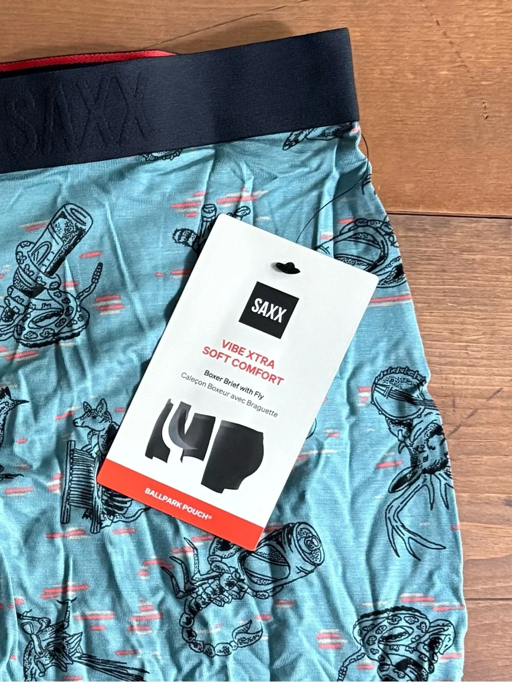 Saxx Boxer Brief 6” NWT